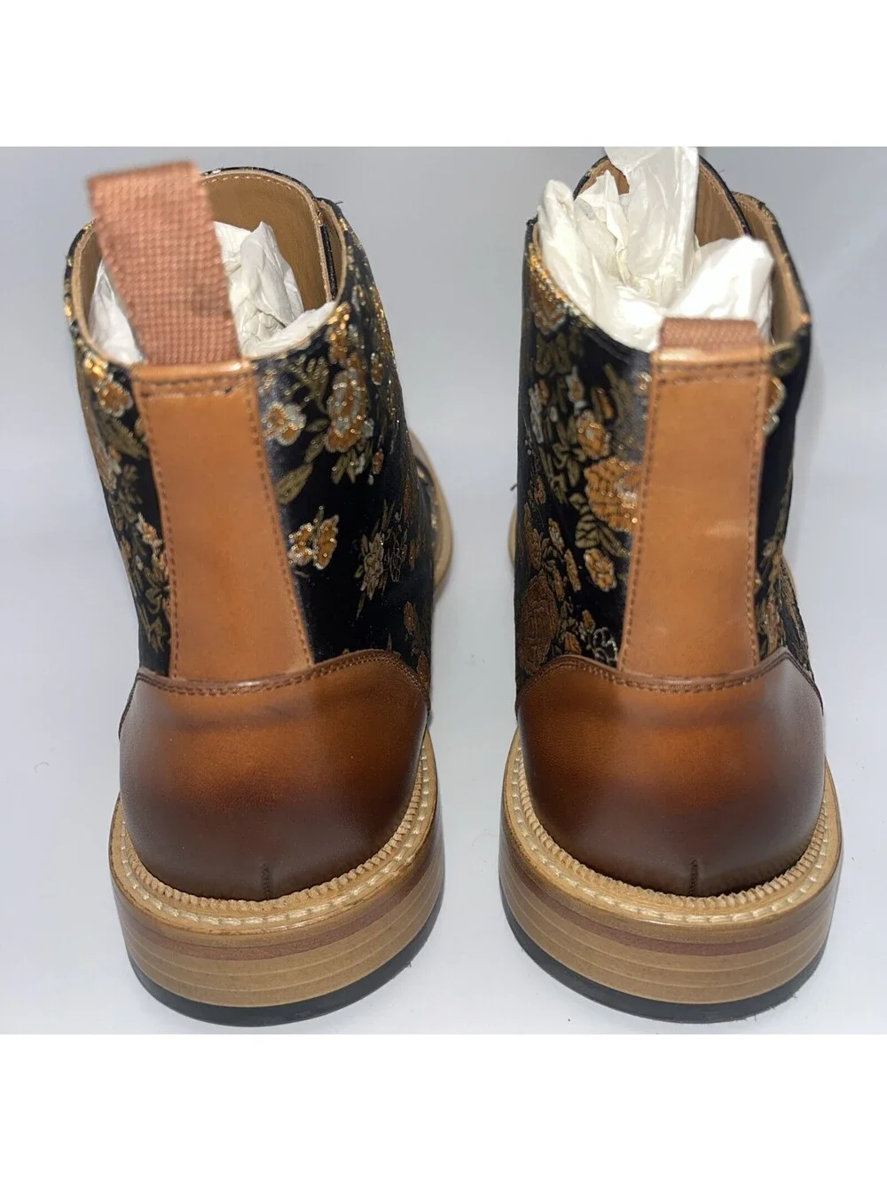 Taft Men's US 10 EU 43 The Jack Flower Print Boots Eden